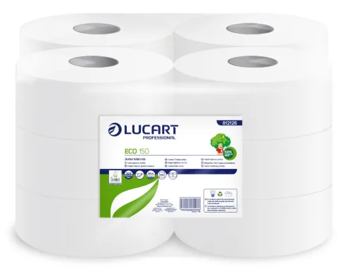 Confezione Eco 150 carta igienica 12 rotoli Lucart