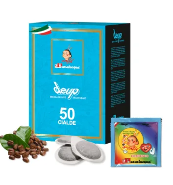 Deup decaffeinato cialde 80 pz Passalacqua