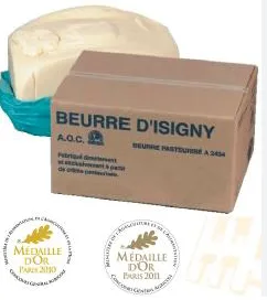 Burro doux AOP motte Isigny Disalp