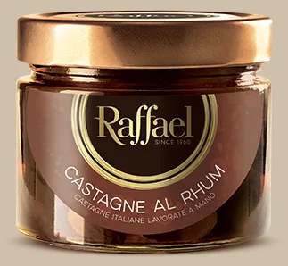 Castagne al rhum 360 g Raffael