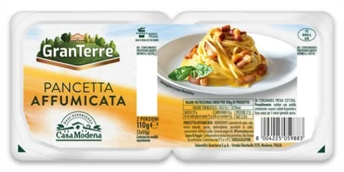 Pancetta a cubetti dolce o affumicata 100 g Grandi Salumifici Italiani