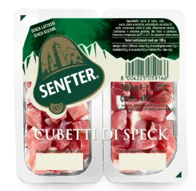 Speck a cubetti Senfter 110 g Grandi Salumifici Italiani