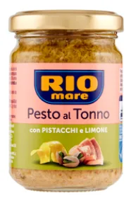 Pesto al tonno con pistacchi e limone 500 g Rio Mare