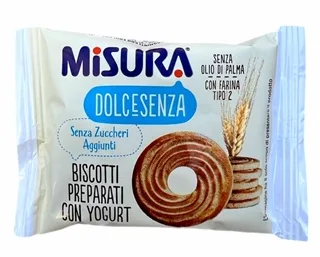 Misura biscotti allo yogurt monodose cartone 140 x 16,6 g Colussi