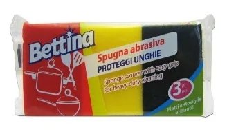 Spugna abrasiva antibatterica Bettina 3 pz Arix
