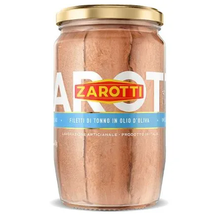 Filetti di tonno in olio di oliva Zarotti