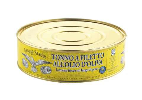 Tonno a filetto all'olio d'oliva 1800 g Angelo Parodi