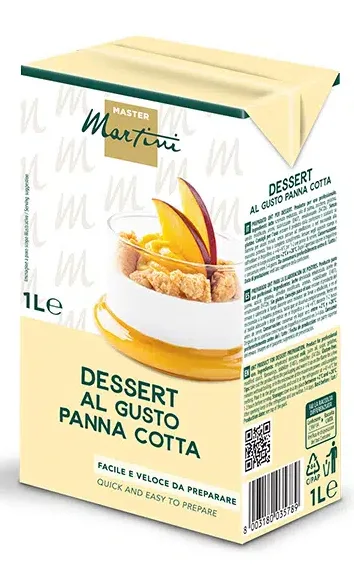 Dessert panna cotta 1 litro Master Martini