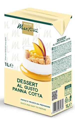Dessert panna cotta 1 litro Master Martini