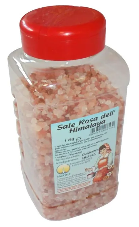 Sale rosa grosso dell'Himalaya 1 kg Pavone
