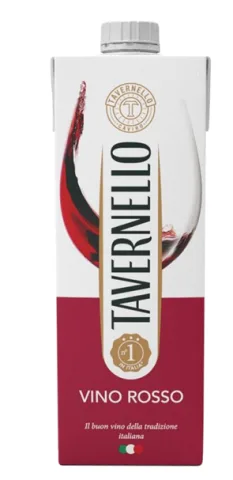 Tavernello vino rosso d'Italia 1 litro