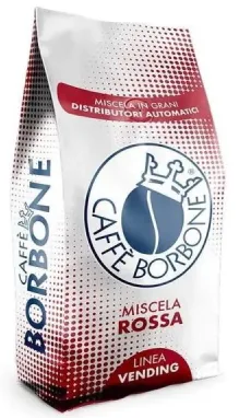 Caffè in grani miscela rossa 1 kg Caffè Borbone