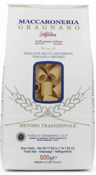 Tubettone rigato 500 g Afeltra