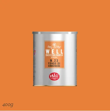 Base culinaria N°23 fondo di crostacei 400 g Well