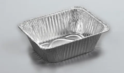 Contenitore alto per pollo Alluminio