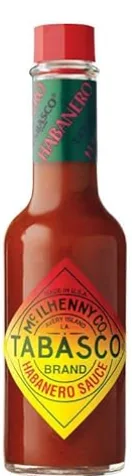 Tabasco habanero hot 60 ml