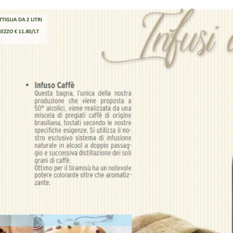 Infuso caffè bottiglia 2 litri Amato Bagne