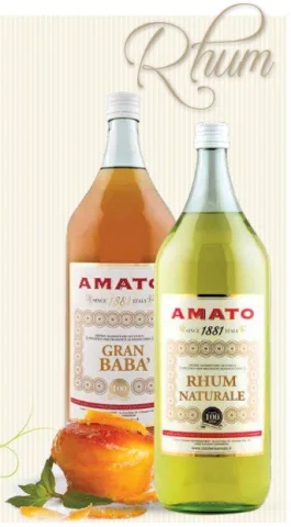Gran babà bottiglia 2 litri Amato Bagne