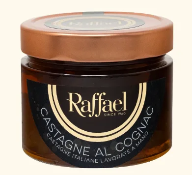 Marroni al cognac 360 g Raffael