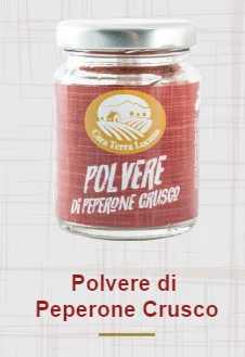 Peperoni cruschi fritti in astuccio o busta Cara Terra Lucana