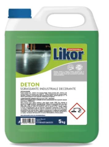 Deton sgrassante alcalino 5 kg Likor Professional