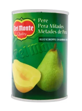 Pere sciroppate 420 g Del Monte