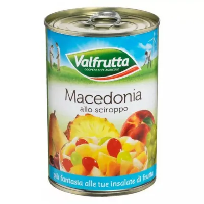 Macedonia con papaya 411 g Valfrutta