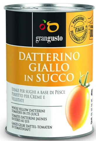 Datterino giallo intero in succo Grangusto