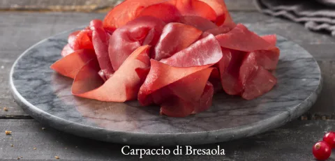 Carpaccio di bresaola Rigamonti