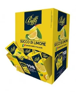 Succo di limone Biffi bustine 5 ml x 198 Gaia