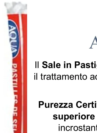 Aqua Excell sale in pastiglie 25 kg Atisale
