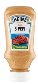 Salsa 3 pepi 220 g Heinz