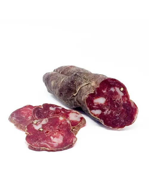 Soppressata di maiale nero paesana 100% carne nazionale Salumi Gola