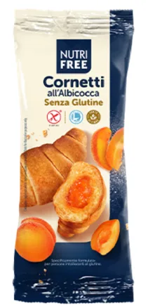 Cornetti all'albicocca senza glutine 50 g Nutri Free