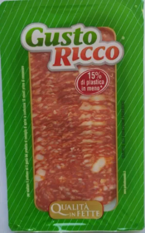 Spianata piccante affettata 55 g Golosità del Casale Affettati