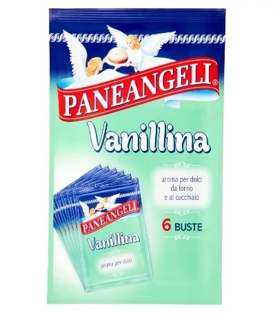 Vanillina pura in bustina 6 x 0,5 g Paneangeli