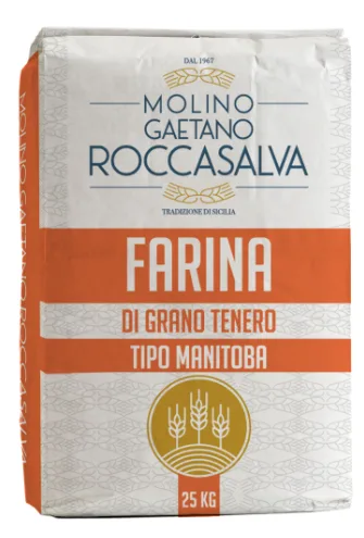 Farina di grano tenero tipo Sfoglia 25 kg Roccasalva
