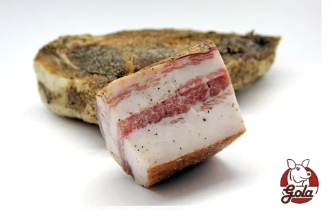 Guanciale paesano 100% carne nazionale Salumi Gola