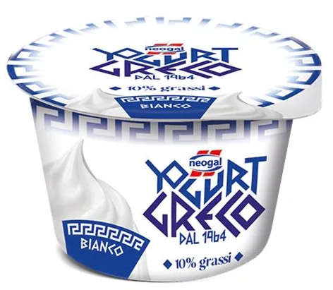 Yogurt greco bianco 10% grassi Neogal