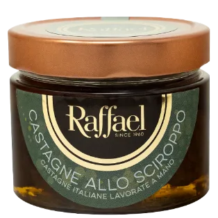 Castagne allo sciroppo 360 g Raffael