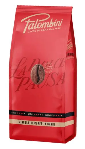 Dolce Pausa Rossa caffè in grani 1 kg Palombini