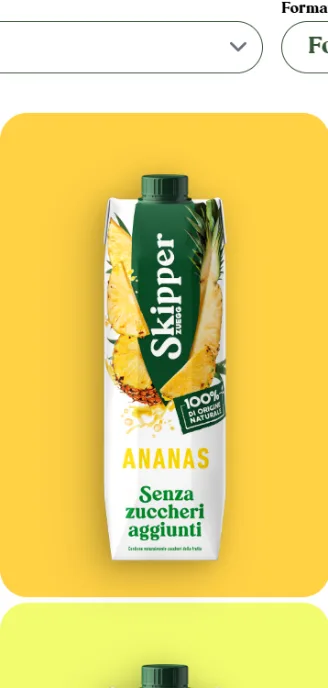 Skipper ananas intenso 1 litro Zuegg