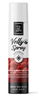 Velly spray vellutato rosso 250 ml Via delle Arti