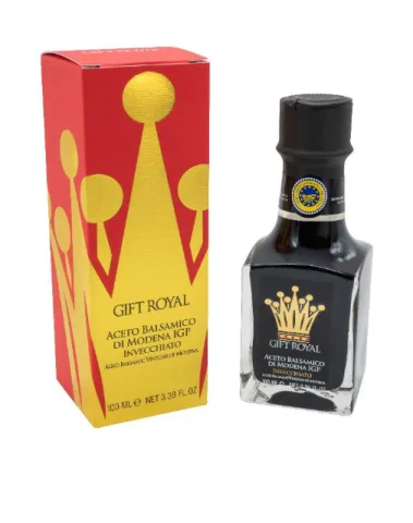 Aceto balsamico di Modena IGP invecchiato Gift Royal 100 ml Fattoria Estense