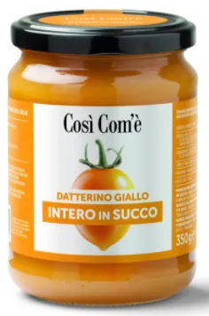 Datterino giallo intero in succo 350 g Così Com'è