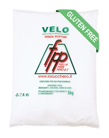 Zucchero a velo con amido di mais 5 kg Pinin Pero
