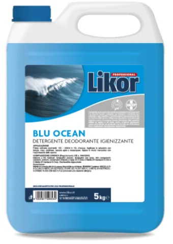 Blu Ocean detergente neutro pavimenti 5 kg Likor Professional