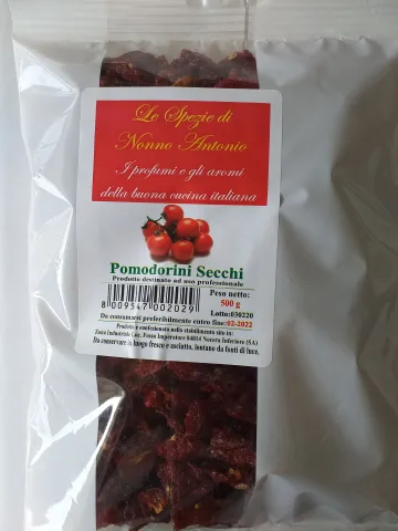 Pomodorino secco busta 500 g Le Spezie di Nonno Antonio