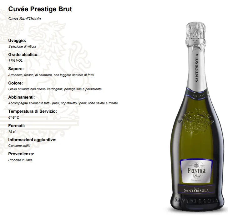 Gran Cuvée Prestige Brut Bortolotti