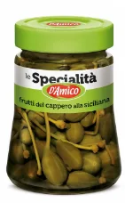 Capperi Occhiello n°9 aromatizzati aceto di vino D’Amico